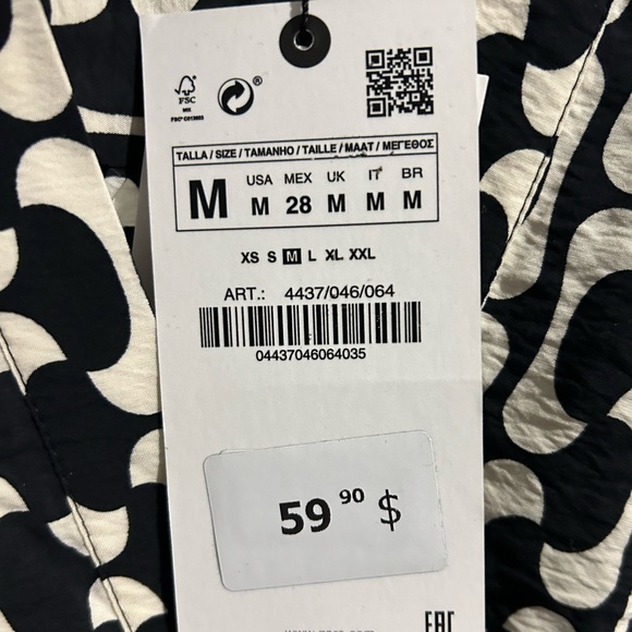 Pattern mini dress - Picture 4 of 5